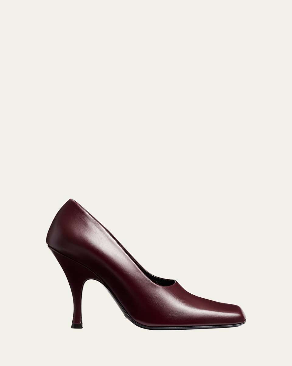 Eva Calfskin Leather Pumps